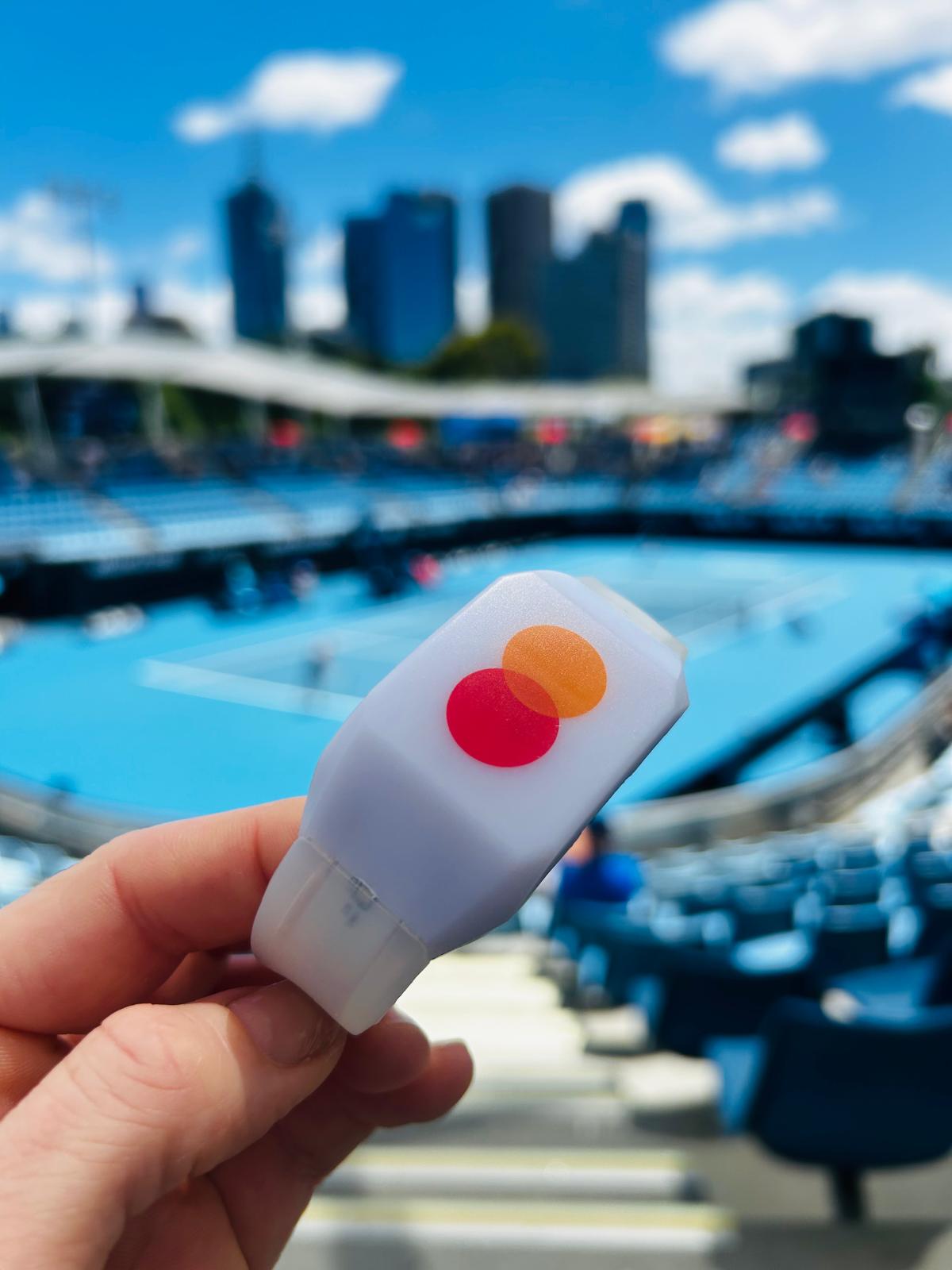 Read more about the article DIGISEQ delights guests with payment enabled Haptic and LED wristbands at the Australian Open
